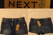 Next Denim Shorts, New With Tags