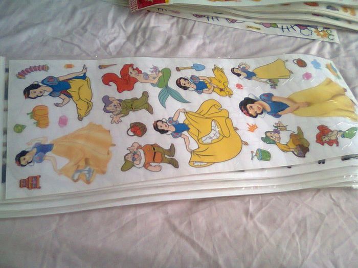 disney princess wall sticker