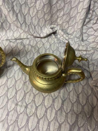 tea/coffee brass set
