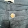 WRANGLER Larston Black Denim Mens Straight Jeans W36 L32 Image 3