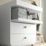 IKEA MYLLRA Changing table (baby) with drawers, white Image 2