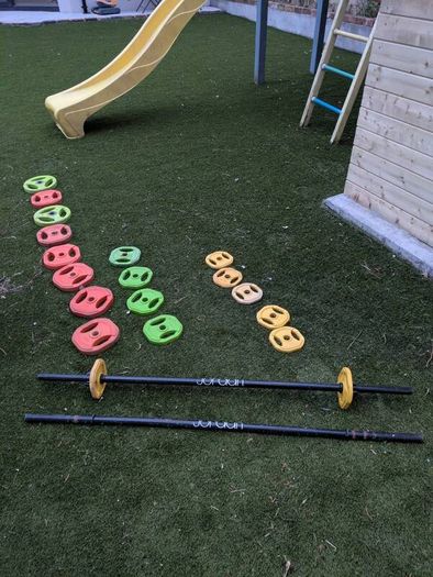 Hiit fitness pump set