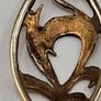 9 ct yellow gold matching leaf set Image 5