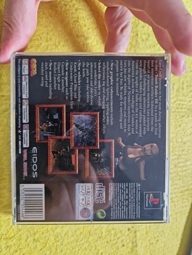Tomb Raider III Lara Croft PlayStation1 Ps1 PlayStation2 Ps2 Games Original