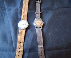 2 Old Watches for sale as a lot, Postage Available or collection