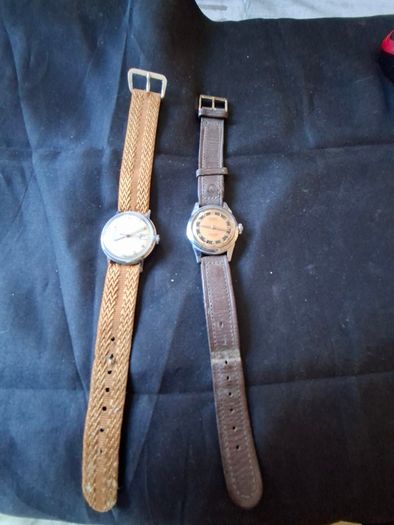 2 Old Watches for sale as a lot, Postage Available or collection