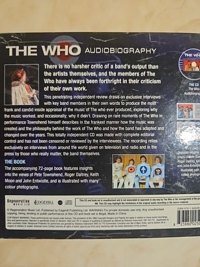 The Who CD - Audiobiography