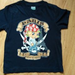 Paris Pirate T-shirt. Age 5-6