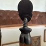 Vintage Petite Akan Akuaba Fertility Doll Ghana African Tribal Art Statue Image 5