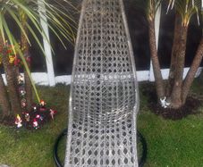 Luxury Rattan Hanging Sun Lounger (frame not included)