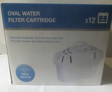 12 Water Filter Cartridges (can replace Brita 'Maxtra')
