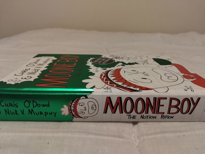 Moone Boy The Notion Potion Hardback Book  Signed Copy