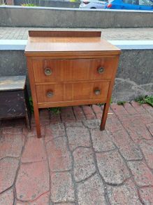 dresser and tea trolley