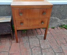 dresser and tea trolley