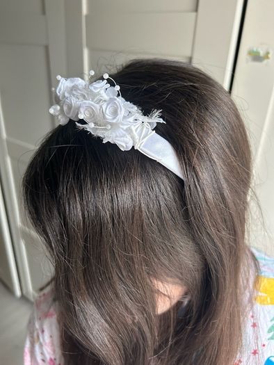Communion/flower girl hairband