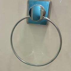 Chrome towel ring