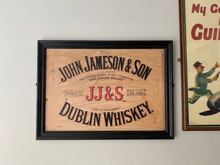Jameson Whiskey Metal Pub Sign