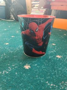 Spiderman popcorn bucket