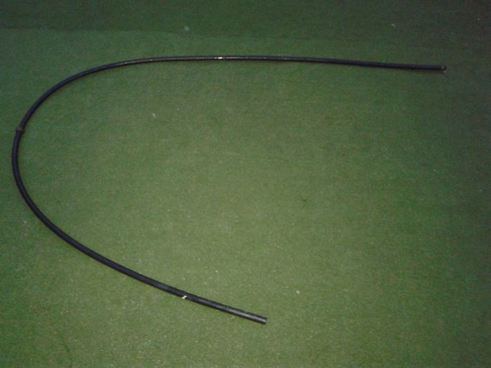 10 mm (3/8") water supply black pipe