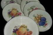 Vintage Serving Bowl Set 22ct Trimmed