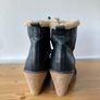 Marila leather wedge ankle boots uk 8/ 41 Image 4