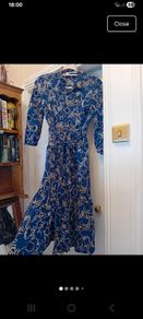 Zara midi shirt dress uk8