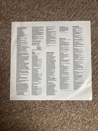 Alice cooper "Trash" vinyl