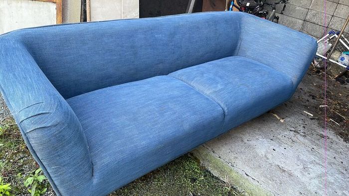 Navy Blue Couch
