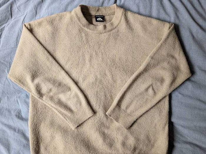 Beige Merino Wool Jumper