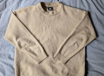 Beige Merino Wool Jumper