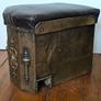 Antique Arts & Crafts Club Fender (c. 1900) adjustable fireplace seats Image 10