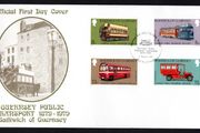 1979 Guernsey Public Transport Commemorative Stamps First Day Cover (FDC)