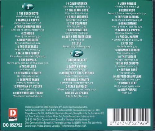 40 Hits. 1965 - 1969. 2 x CD. Free Postage!