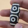 Vintage Himalayan Tibetan 6 Eyes Agate Dzi Bead Amulet Image 3