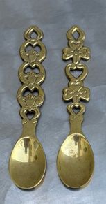 Irish Brass Spoons