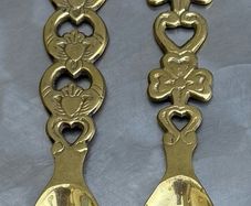 Irish Brass Spoons
