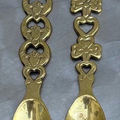 Irish Brass Spoons