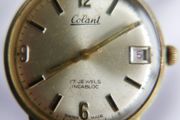 Vintage COLANT Winding Watch 17 Jewels Incabloc Swiss made - works well