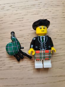 lego bag piper collectible series 7