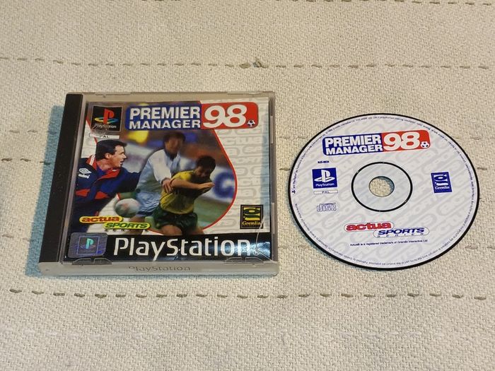 Premier Manager 98 PlayStation Game For Sale Here