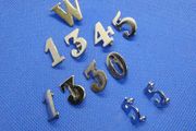 Collection of Vintage Police Numbers