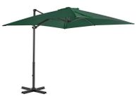 main image for ad Cantilever Umbrella with Aluminium Pole Green 250x250 cm
