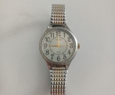 silver rare watch
