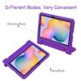 For Samsung Galaxy Tab S6 Lite 2024 Kids Case Shockproof Cover With Stand - Purple Image 2