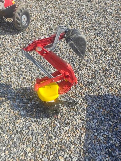 Massey Ferguson Kids tractor (rolly toys) with attachments