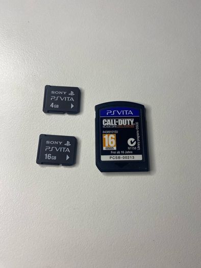 Sony Ps Vita Oled Pch-1003 Bundle 16gb + 4gb Cod Charger Case