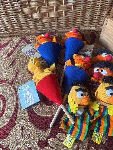 Ernie and Bert Puppets
