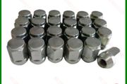 24 x New Alloy Wheel Nuts - Toyota Land Cruiser, Hilux, Mitsubishi L200, Pajero, Shogun (M24) Delivery