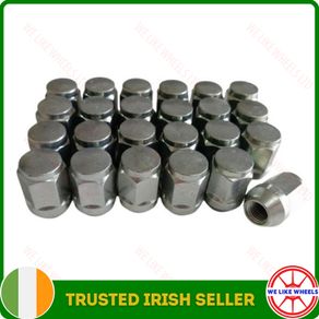 24 x New Alloy Wheel Nuts - Toyota Land Cruiser, Hilux, Mitsubishi L200, Pajero, Shogun (M24) Delivery