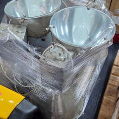 6 x High bay industrial lights